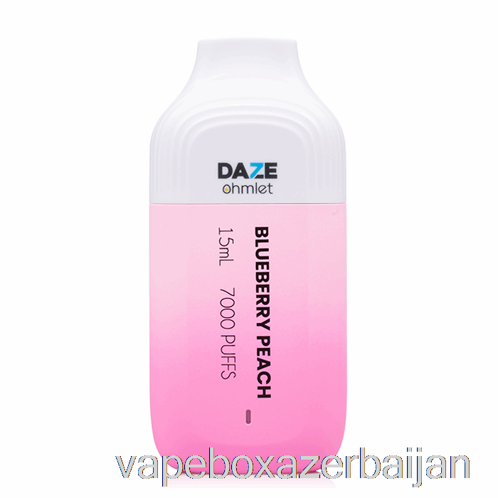 Vape Baku 7 Daze OHMLET 7000 Disposable Blueberry Peach